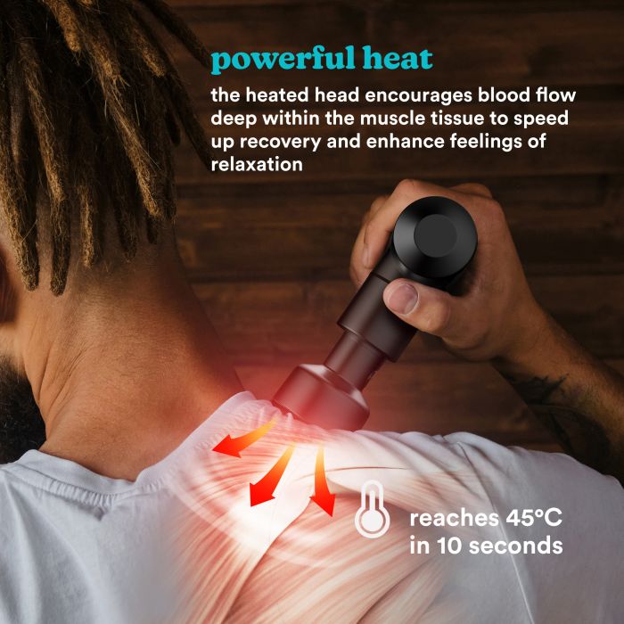 Перкуссионный массажер MYTI Anthracite HoMedics