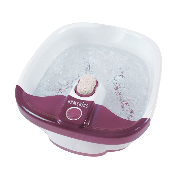 Массажная ванночка с поддержкой температуры, акупунктурными шипами и пемзовой насадкой Bubblemate Foot Spa