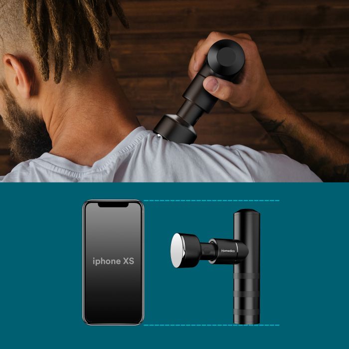 Перкуссионный массажер MYTI Anthracite HoMedics