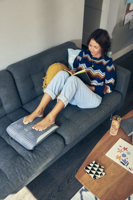 Массажер для ног Gel Shiatsu Heat 6 Rollers