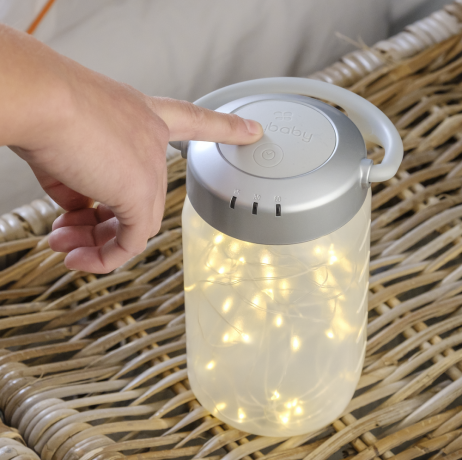 Детский ночник MyBaby Банка со светлячками