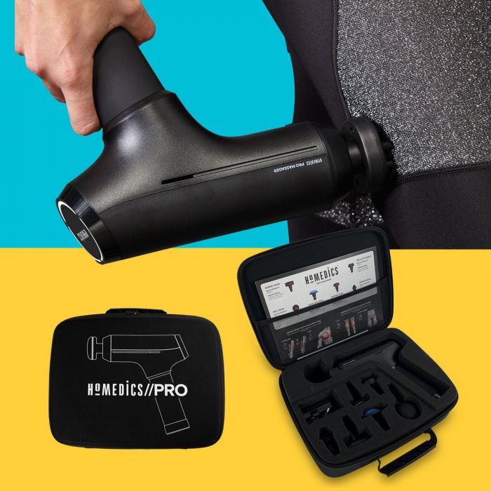 Перкуссионный профессиональный массажер пистолет Pro Physio HoMedics