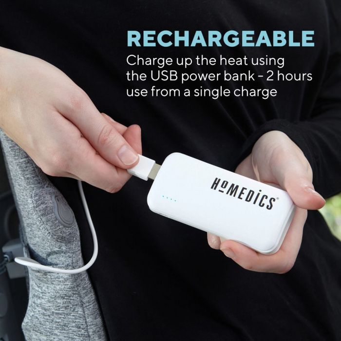 Поддержка спины с подогревом Back Support Cushion + Heat