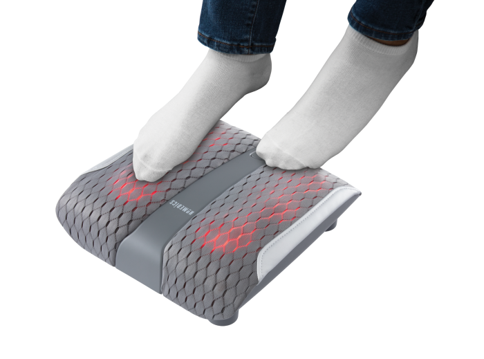 Массажер для ног Gel Shiatsu Heat 6 Rollers