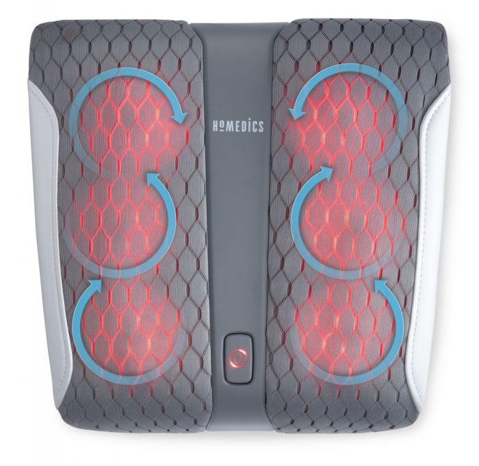 Массажер для ног Gel Shiatsu Heat 6 Rollers