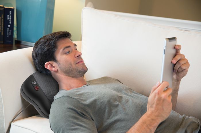 Массажная подушка Shiatsu + Heat