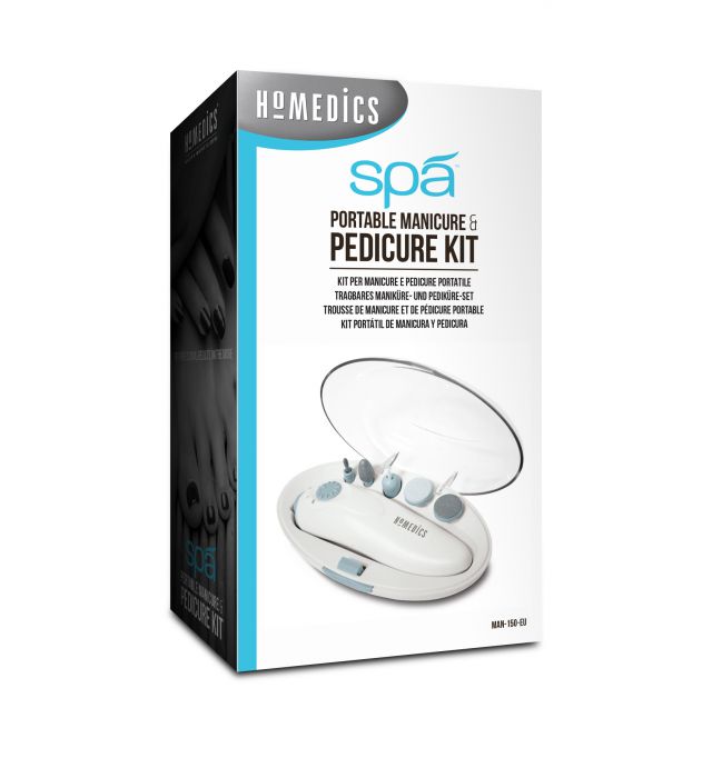 Портативный маникюрно-педикюрный набор (5 насадок)