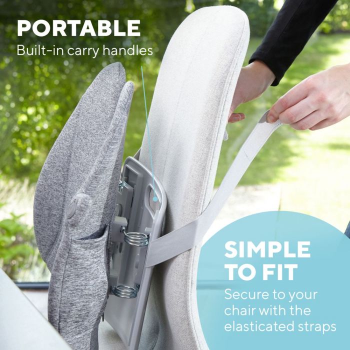 Поддержка спины с подогревом Back Support Cushion + Heat