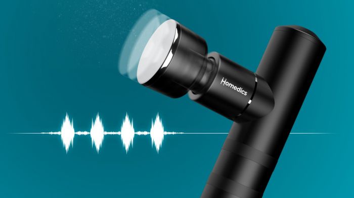 Перкуссионный массажер MYTI Anthracite HoMedics