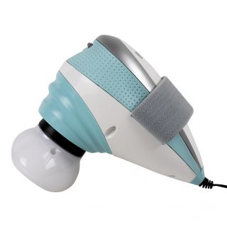 Массажер антицеллюлитный перкусионный с подогревом, регулировкой интенсивности и 3 насадками для тела, ягодиц, ног, рук и живота SPA Cellulite